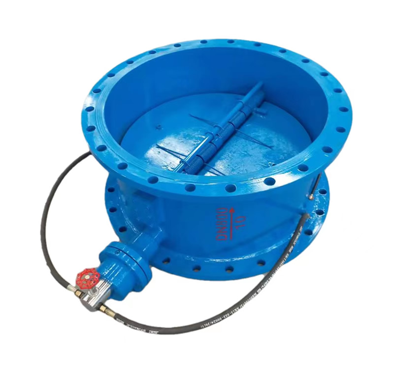HH49X-10水力控製閥 微阻緩閉蝶式消聲止回閥
